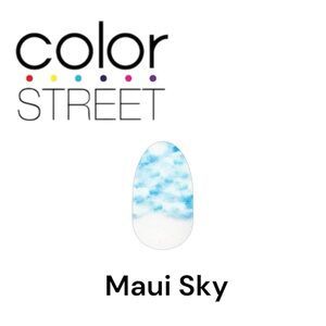 3 FOR $35: COLOR STREET Nail Strips - Maui Sky